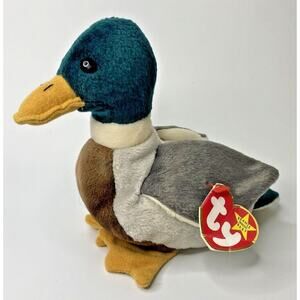 1998 Ty Beanie Baby "Jake" Retired Duck BB21
